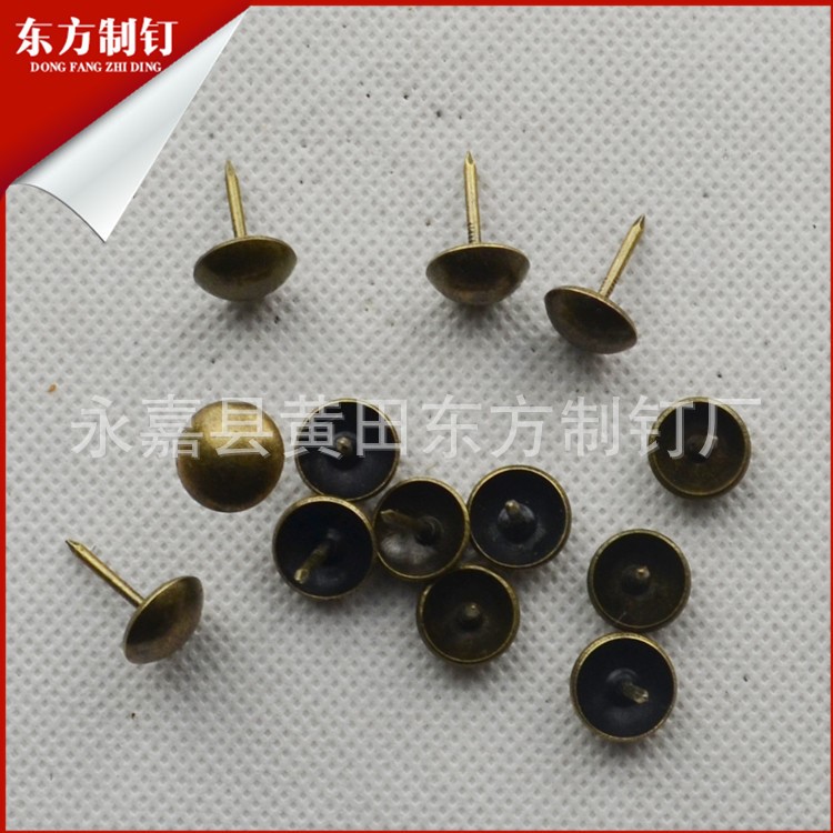 廠家供應(yīng)大小青古銅色泡釘 光面家具泡釘 家具泡釘 非標(biāo)泡釘定制