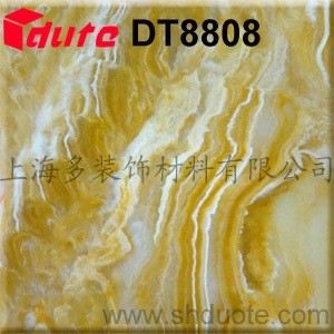 透光石透光板 透光云石 黃色彩玉石 DT-8808