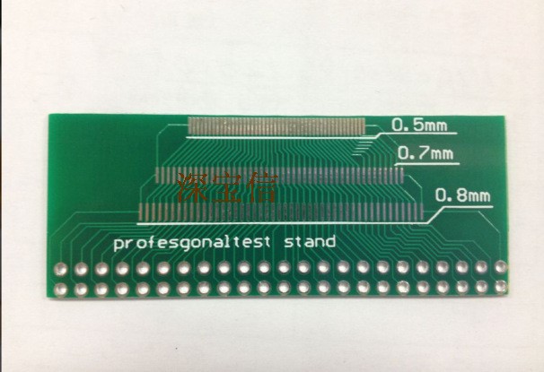 46PIN 0.5 0.7 0.8 0.95 1.0 1.05間距測試板 多功能轉(zhuǎn)接板