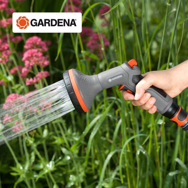 德國GARDENA嘉丁拿 別墅小型花園澆花防凍防滴落多功能噴水槍