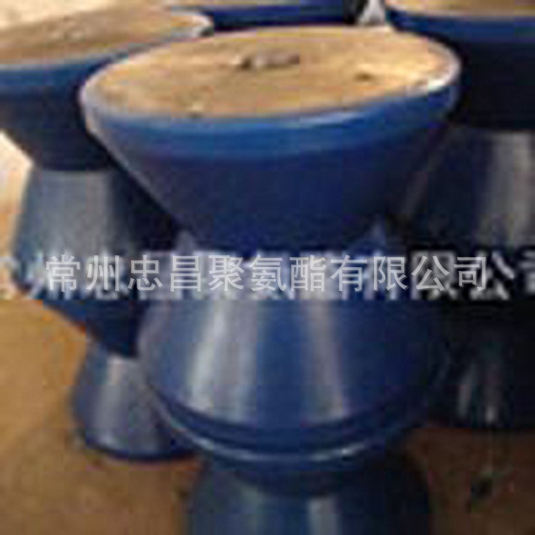 包膠聚氨酯V型輪輸送輪夾送輪定制常州安家定制澆注工藝價格低PU