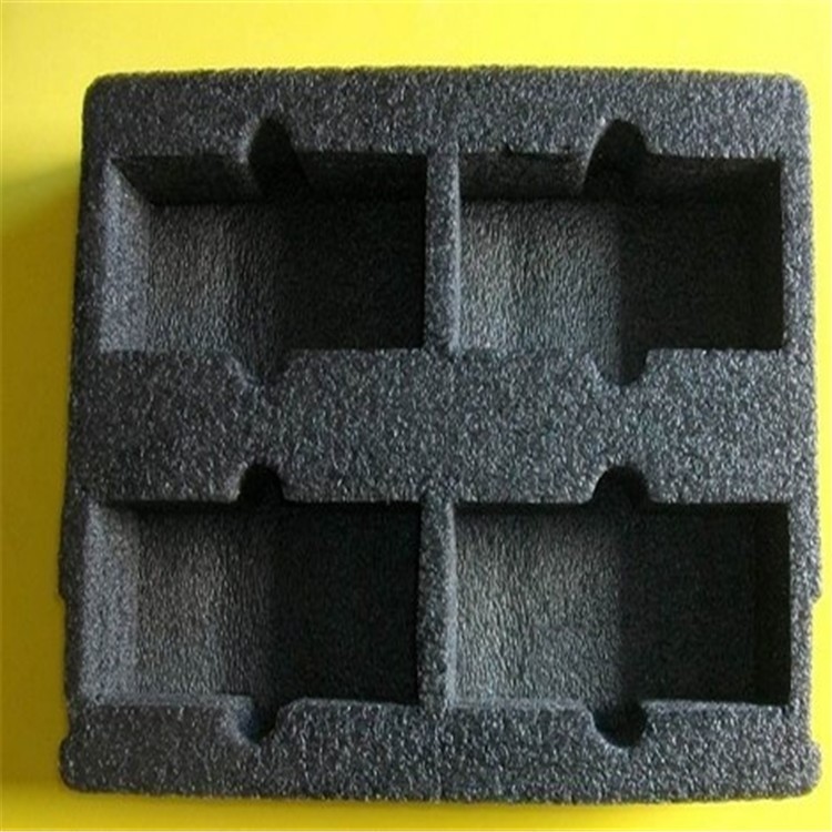 厂家直销黑色珍珠棉盒子泡沫茶具包装epe珍珠棉复合可定制