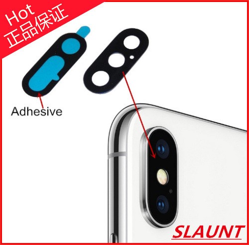 適用蘋(píng)果X后攝像頭鏡片藍(lán)寶石iPhoneX照相機(jī)鏡面原裝廠X鏡頭全新