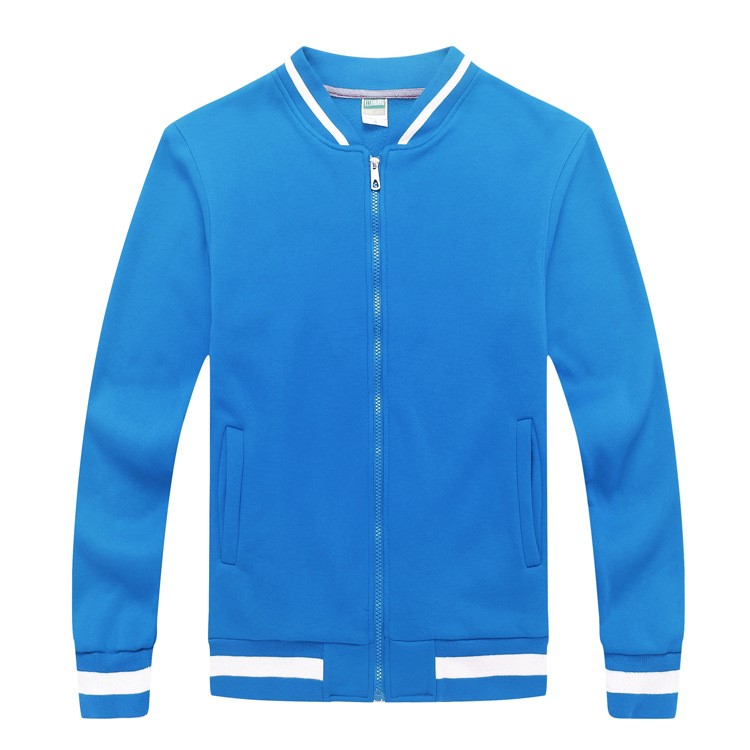 2019秋冬新款男式加絨棒球服 英倫風(fēng)學(xué)生服情侶衛(wèi)衣定制印刷logo
