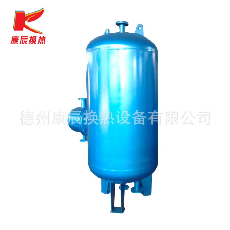 廠家直銷容積式換熱器 立式浮動盤管式換熱器不銹鋼換熱器