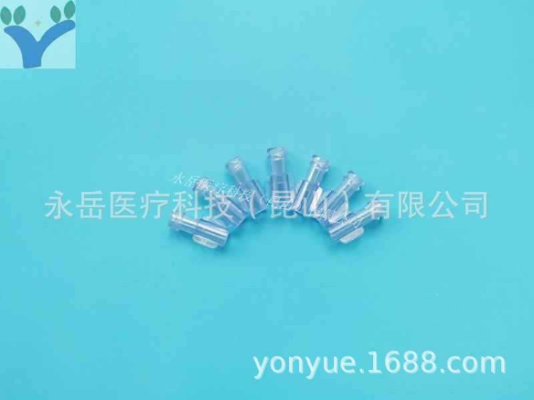 高精密注塑產品輸液管塑料部件螺旋兩通 Female Luer Lock