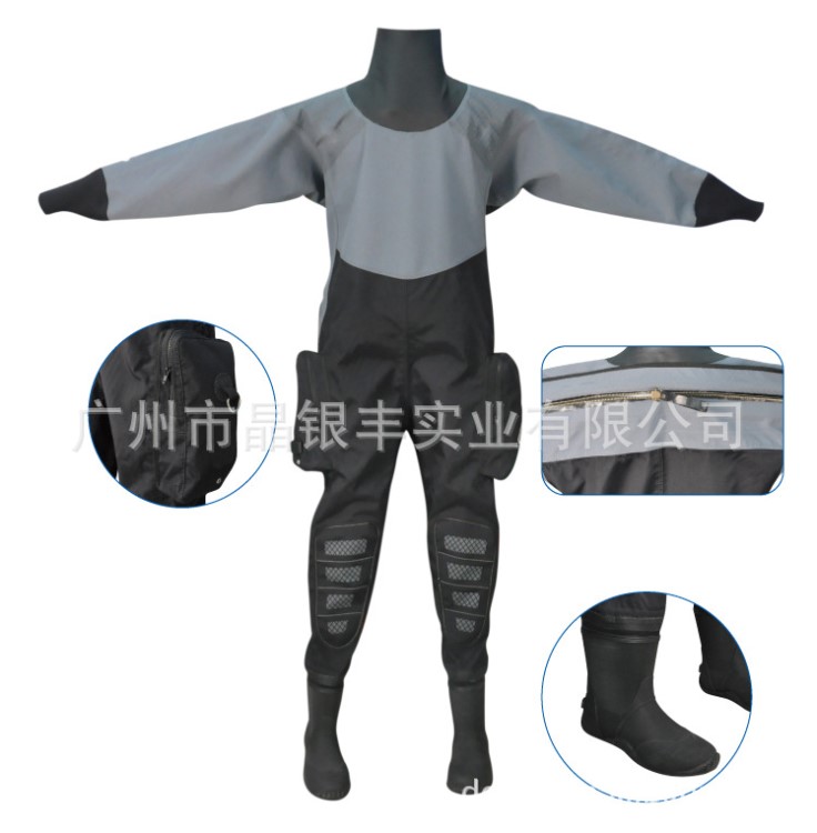 潛水衣DRY SUIT，深潛服 保暖加厚型全干式潛水衣服 SS-6547