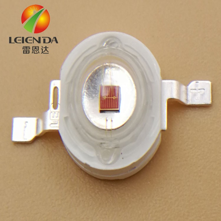 大功率led 仿流明植物紅光燈珠1W光宏38mil 650-660NM 40-50LM
