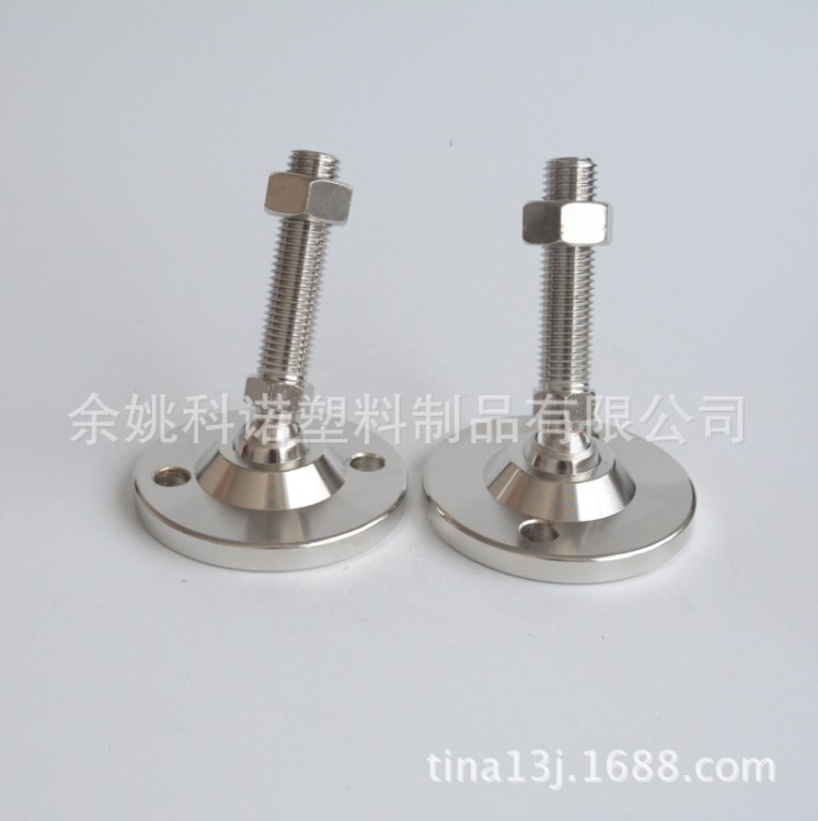 廠家直銷KCUF-M16-100全碳鋼萬向調整腳杯,水平重型支撐腳,底腳