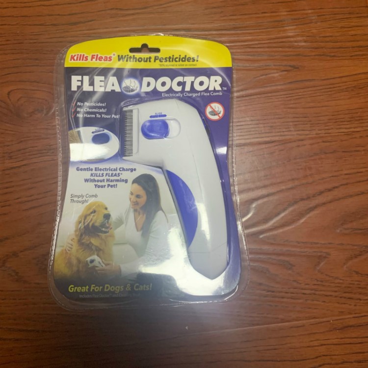 Flea Doctor除虱器 去蚤器 寵物梳子 跳蚤梳 頭虱梳 電動寵物梳