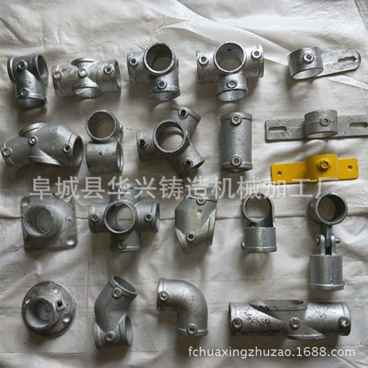 建筑工地樓梯扶手防護(hù)欄連接件工地定型化臨邊配件底座彎頭48鋼管
