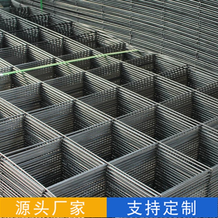 建筑網(wǎng)片現(xiàn)貨 防護外墻防裂鐵絲網(wǎng)片 工地電焊碰焊黑鋼絲網(wǎng)地暖網(wǎng)