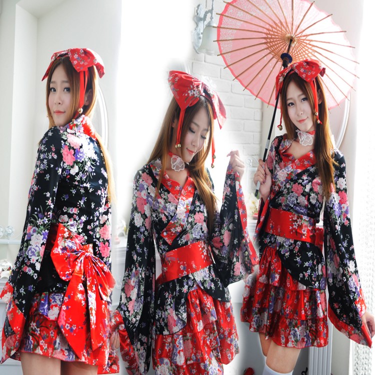 全套重櫻花Cosplay動漫服裝日本和服羅麗塔洛麗塔公主洋裝5047