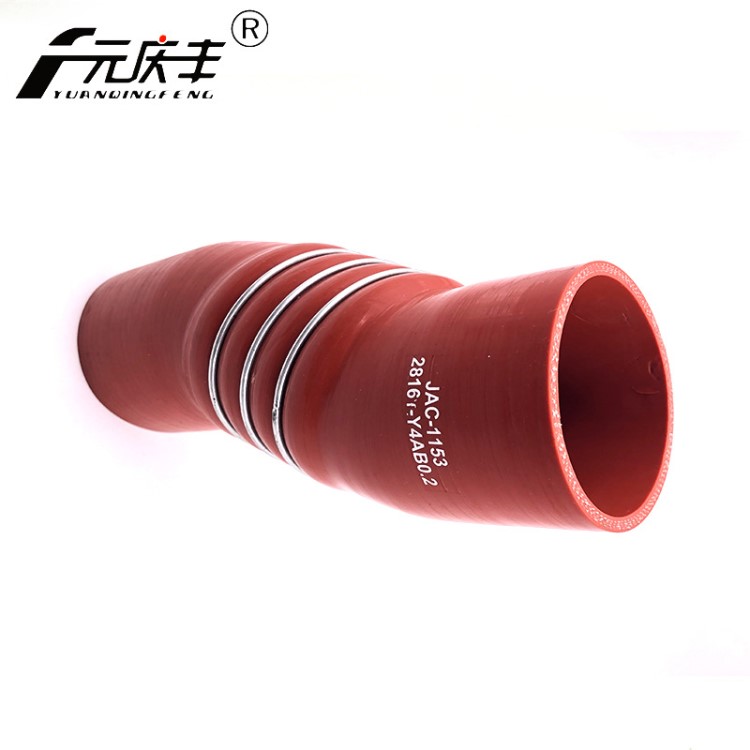 廠家定制批發(fā)大量陜汽硅膠管中冷器膠管DZ93259535402奧龍07款。