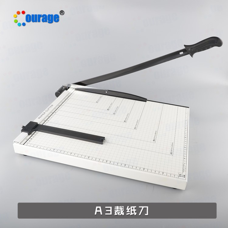 a4切紙刀a3裁紙刀鐵制多功能切紙機名片相片木質手動切紙器裁紙刀