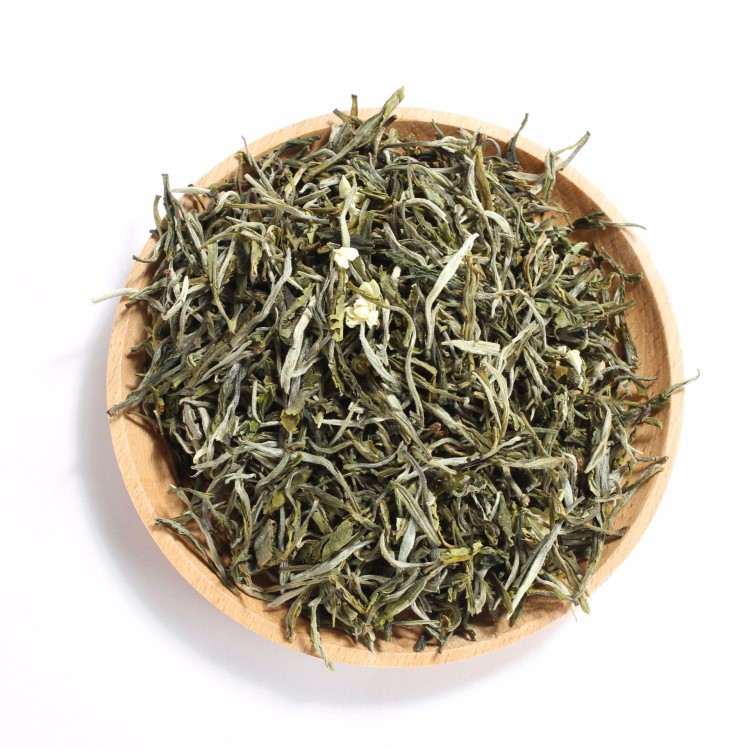 萌露2019新茶 广西横县翠茗大白龙 特级茉莉花茶叶散装 浓香