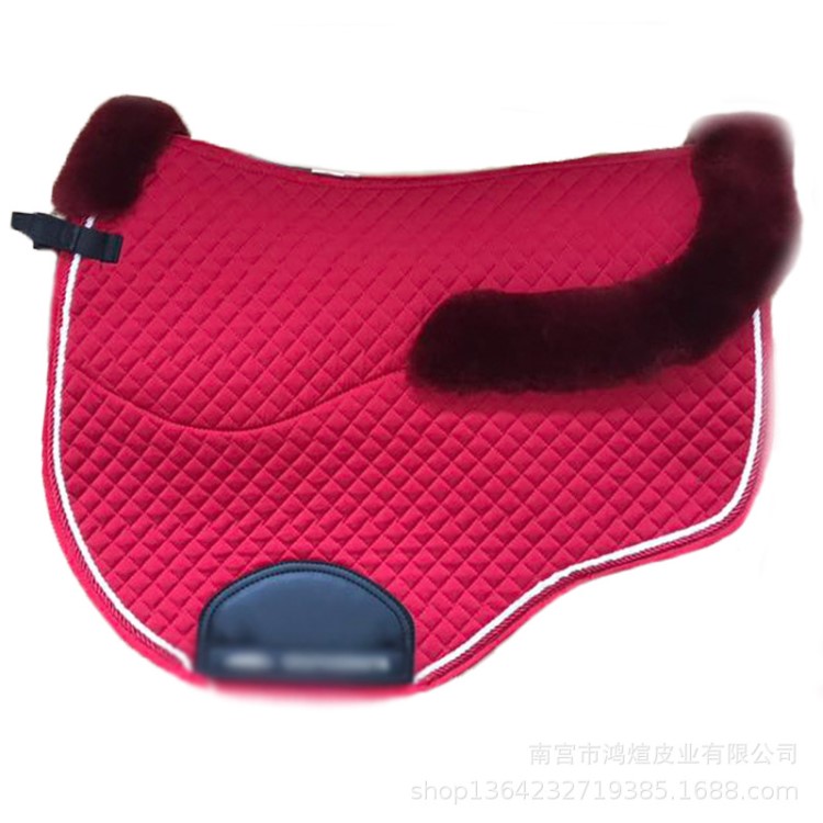 廠家批發(fā)各種型號 澳洲羊毛馬鞍墊平衡墊馬術(shù)用品 馬具定制加工