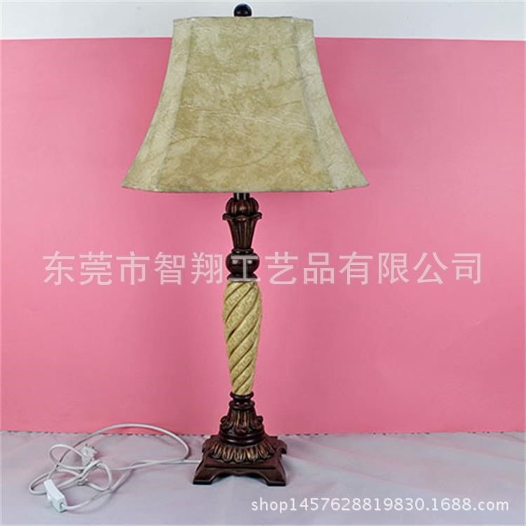 廠家批發創意臺燈擺件 江門馬賽克臺燈 家居裝飾樹脂工藝品