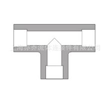 管插焊三通接頭 飛托克氣體接頭管件 世偉洛克VCR接頭