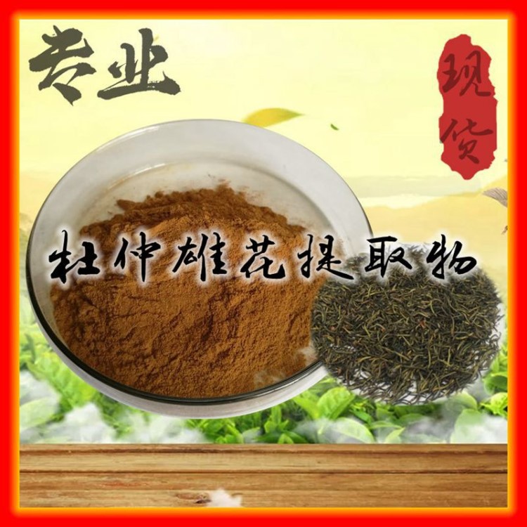 杜仲雄花提取物 杜仲雄花粉 10：1 浓缩萃取粉 厂家供应 三证