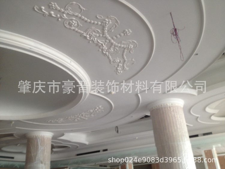 豪晉裝飾供應GRG天花板吊頂裝飾材料GRG線條石膏室內裝飾材料