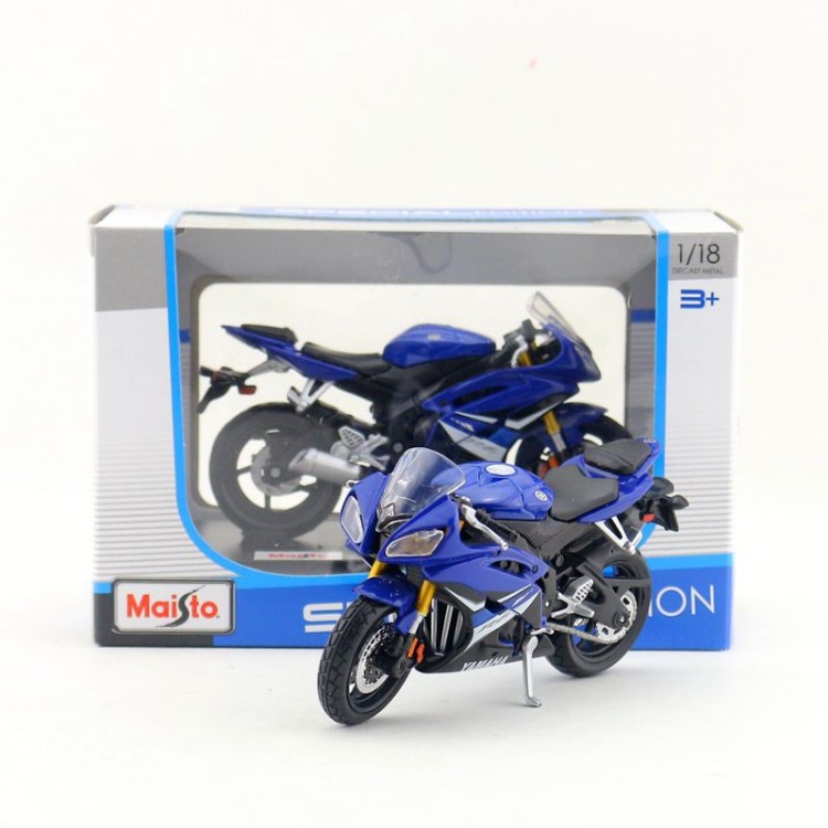 美驰图Maisto合金摩托车玩具模型1:18雅马哈YZF-R6街车收藏