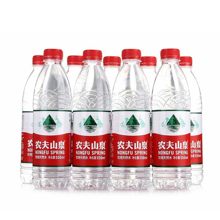 現(xiàn)貨批發(fā)農(nóng)夫山泉礦物質水550ml*28 整箱 家庭飲用水