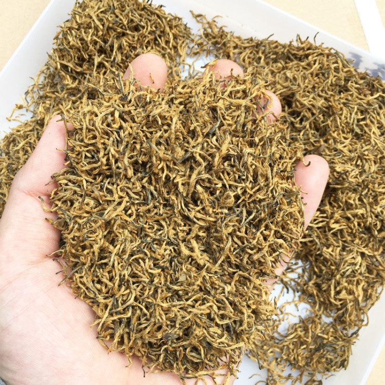 黄金芽金骏眉红茶2019新茶金骏眉茶叶散装芽中芽春茶小种红茶批发