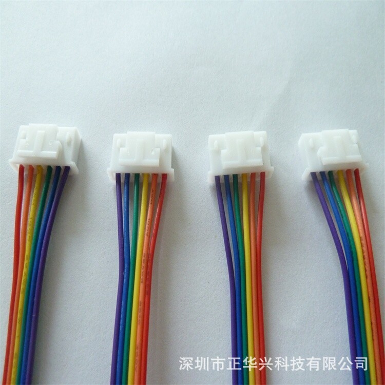 1007電子線 高溫硅膠2p線公母對插端子連接線材汽車線束對接端子