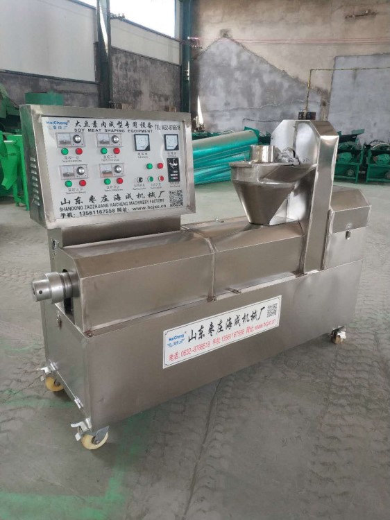 蛋白肉人造肉機(jī)豆皮機(jī)豆扣機(jī)全不銹鋼豆翅機(jī)自動變頻