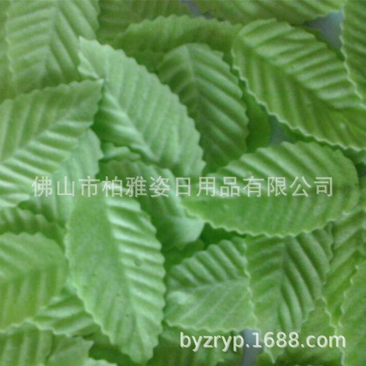 供應禮品樹葉形狀沐浴肥皂花 香皂花