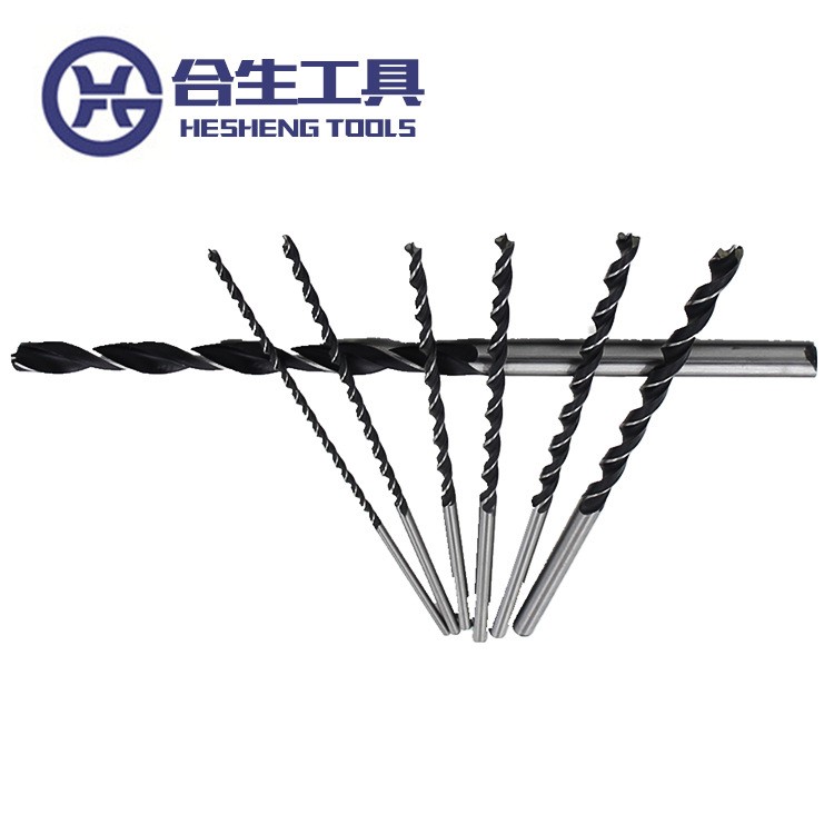 廠價直銷7支300mm加長三尖木工鉆掛袋裝4-12mm定心木工開孔器套裝