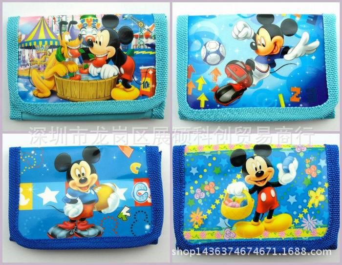 外貿(mào)米奇老鼠mickey 兒童零錢包卡通錢包 兒童禮品錢包