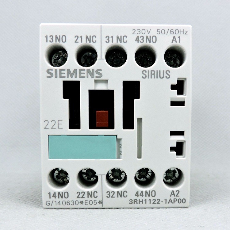 原產(chǎn)德國西門子 SIEMENS 接觸器式中間繼電器 3RH1122-1AP00