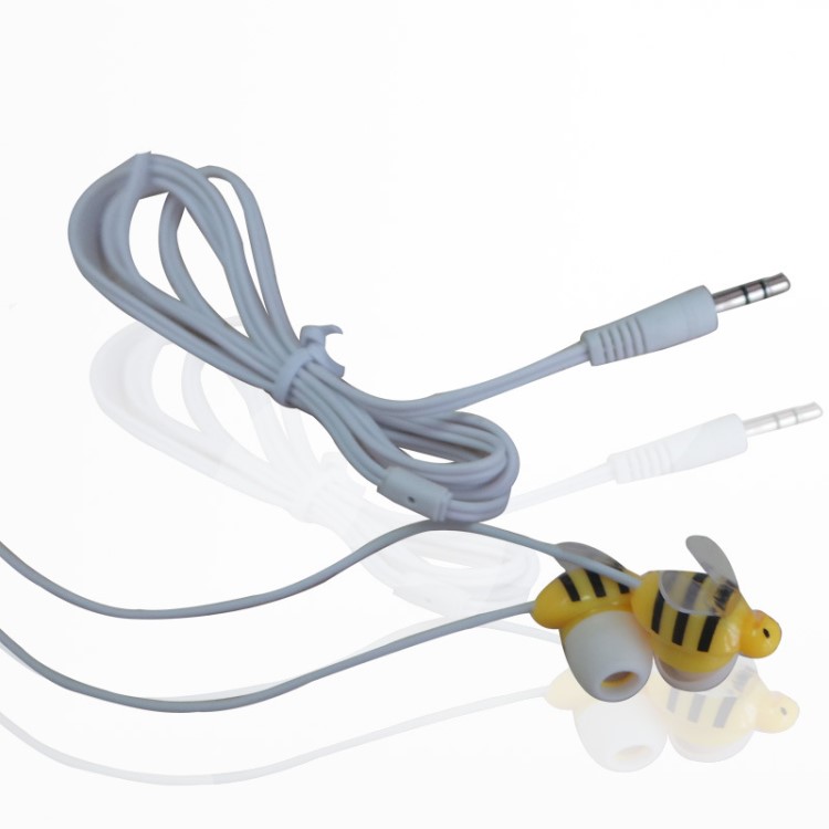 廠家直銷新款小耳機(jī) LX-E023 入耳式小蜜蜂耳機(jī) MP3耳機(jī)