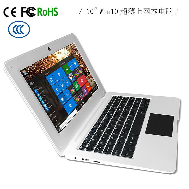 10寸四核Z8350win10操作系統(tǒng) 2G+32G上網(wǎng)本筆記本電腦工廠直銷