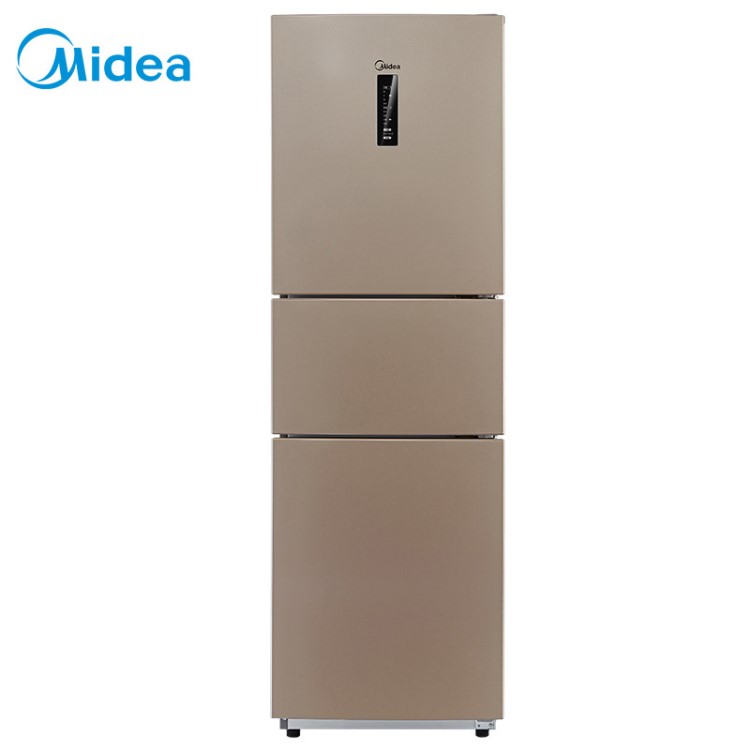 Midea/美的 BCD-231WTM(E)電冰箱三開門風(fēng)冷無霜冰箱家用節(jié)能小型
