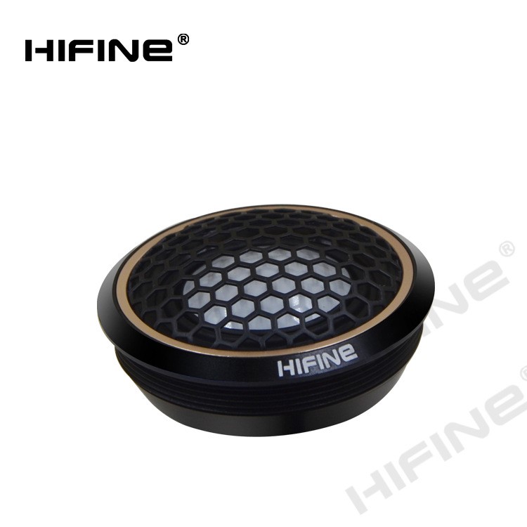 HIFINE汽车车载高音白色丝膜同轴喇叭扬声器