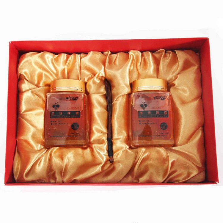 【伊犁寨口蜂業(yè)】精品包裝黑蜂蜂蜜500g*2蜂巢蜜一件代發(fā)誠招代理
