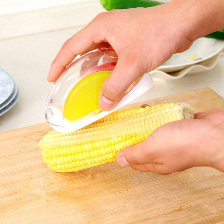 外貿 創意新款廚房小工具剝玉米器/便利玉米刨 玉米脫落器粒