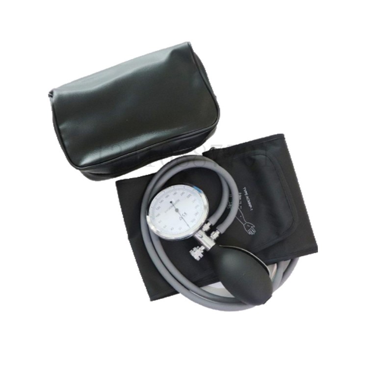 成人手動血壓袖帶雙管袖帶手持式壓力顯示儀表和PVC充氣球22-32CM