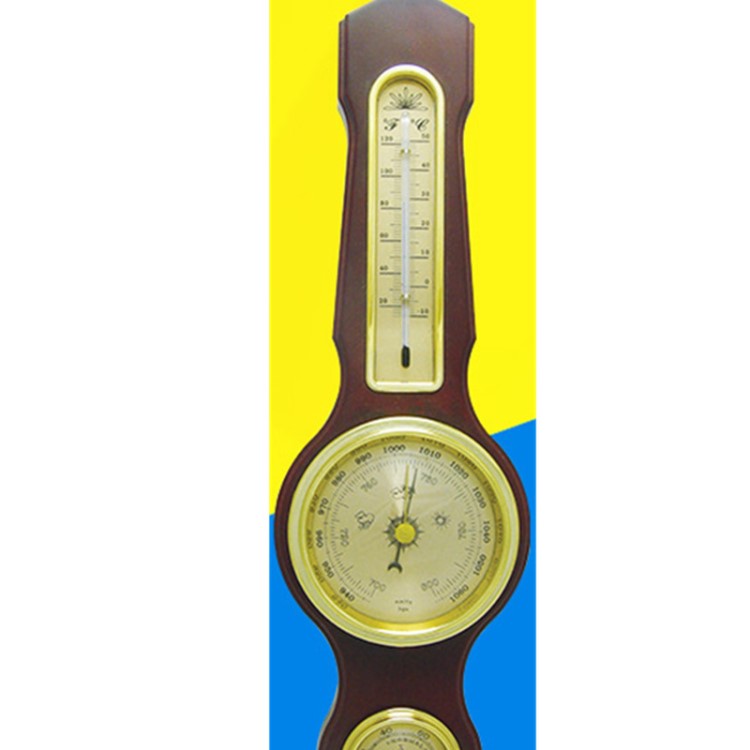 吉它型家庭氣象儀 裝飾家居THB-200氣壓表 溫度濕度氣壓儀器