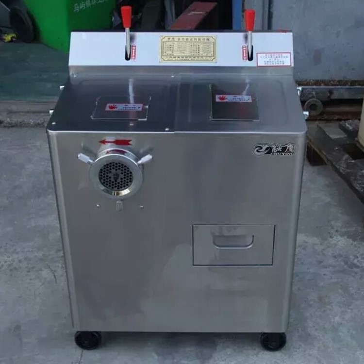 不銹鋼多功能灌腸切絲切片切肉機 絞切三用機商用電動絞肉機