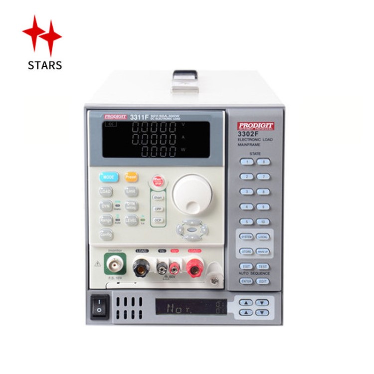 博計可編程直流電子負載儀單通道3302 3311F 300W-60A-60V