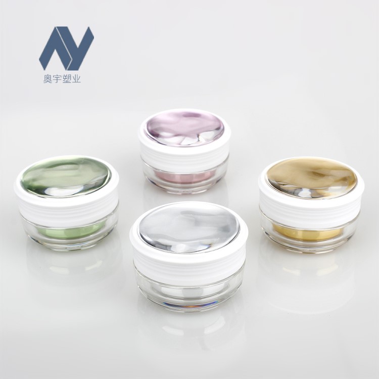 現(xiàn)貨亞克力化妝品瓶子 拉手片 內(nèi)膽 貴婦膏面霜膏霜瓶蘑菇瓶15g