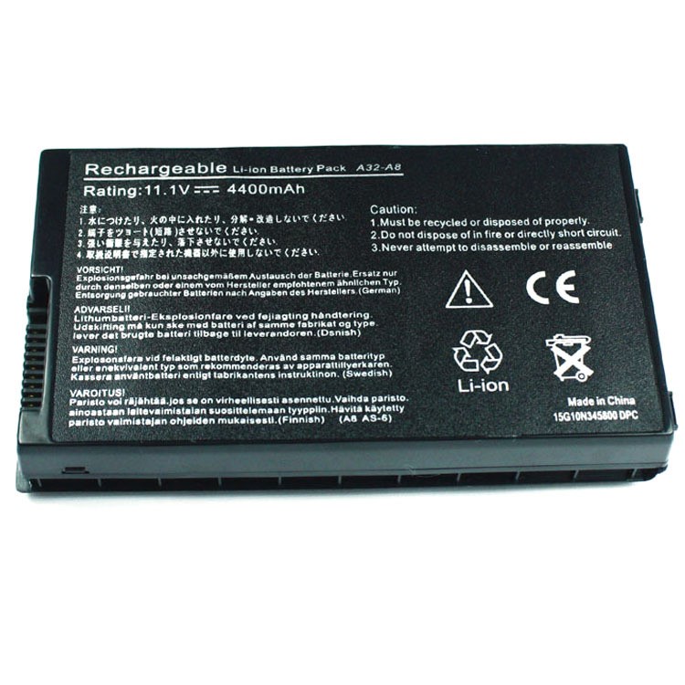 適用華碩ASUS A32-A8 X81S Z99 F8V X80 F8T A8J N81 筆記本電池