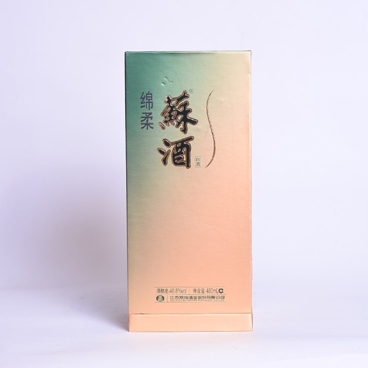 綿柔蘇酒酒精度40.8%VOL 凈含量480ml*4瓶綿柔型