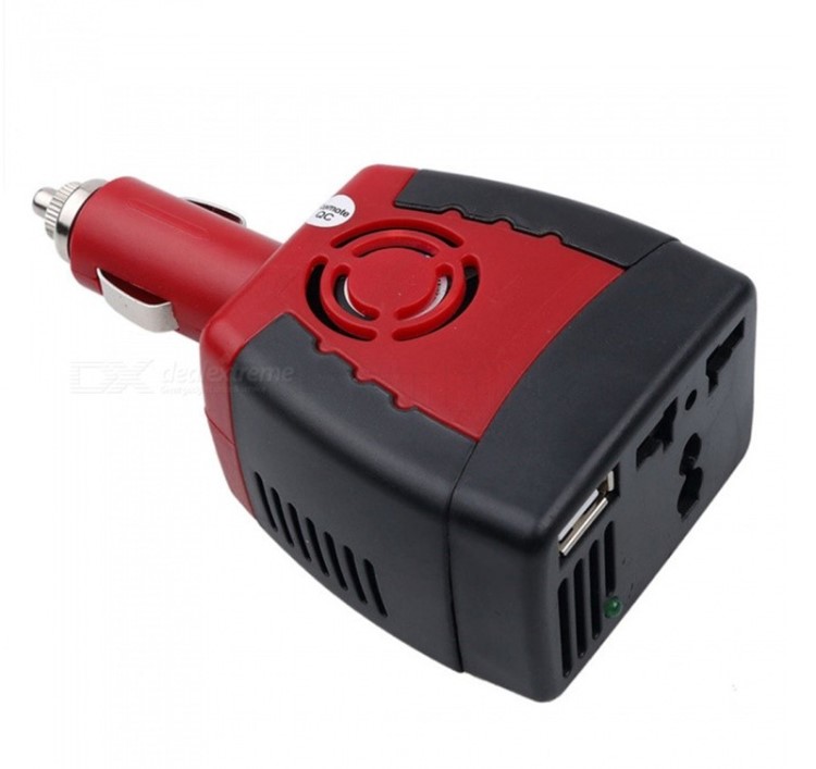 150w車載逆變器 12v轉(zhuǎn)220v電源轉(zhuǎn)換器 升壓器變壓器 USB2.1A車充