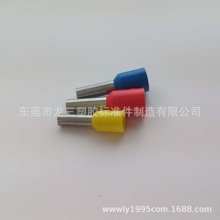 管型預(yù)絕緣端子 快速電纜銅冷壓接線端子 東莞龍三廠家供應(yīng)