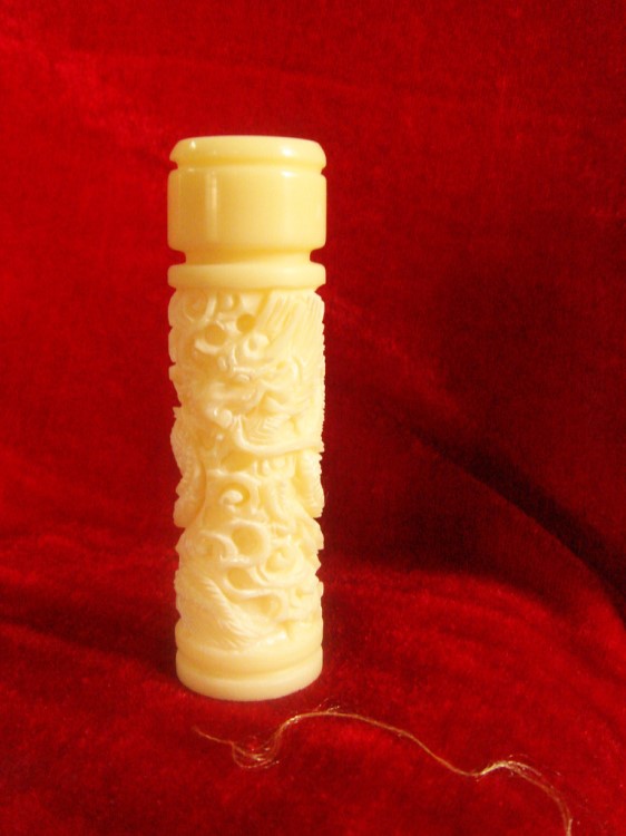 精工牙雕工藝品/精雕印章/骨雕工藝品/禮品